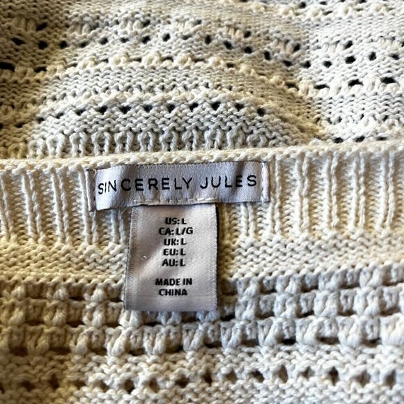 SINCERELY YOURS Crochet Crop Top - - Picture 7 of 9